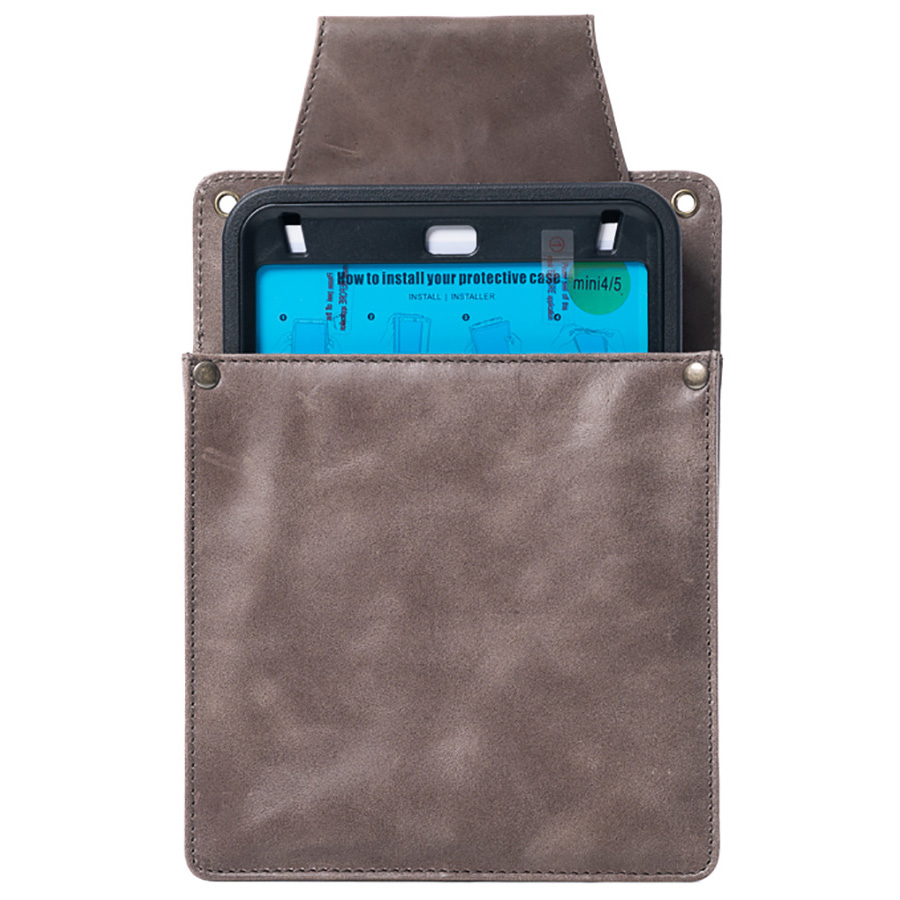 horeca-holster-ipad-mini-grijs-leer