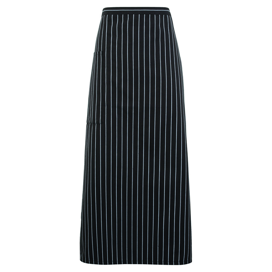 premier-horeca-gastronomie-heup-schort-unisex-zwart-grijs-gestreept