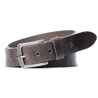 Horeca Riem 105cm - Basis voor Holsters - Grijs/Bruin Leer